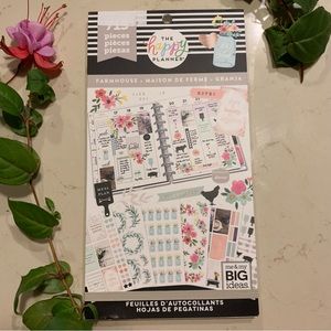 Farmhouse Sticker Book - Happy Planner - Slightly Used